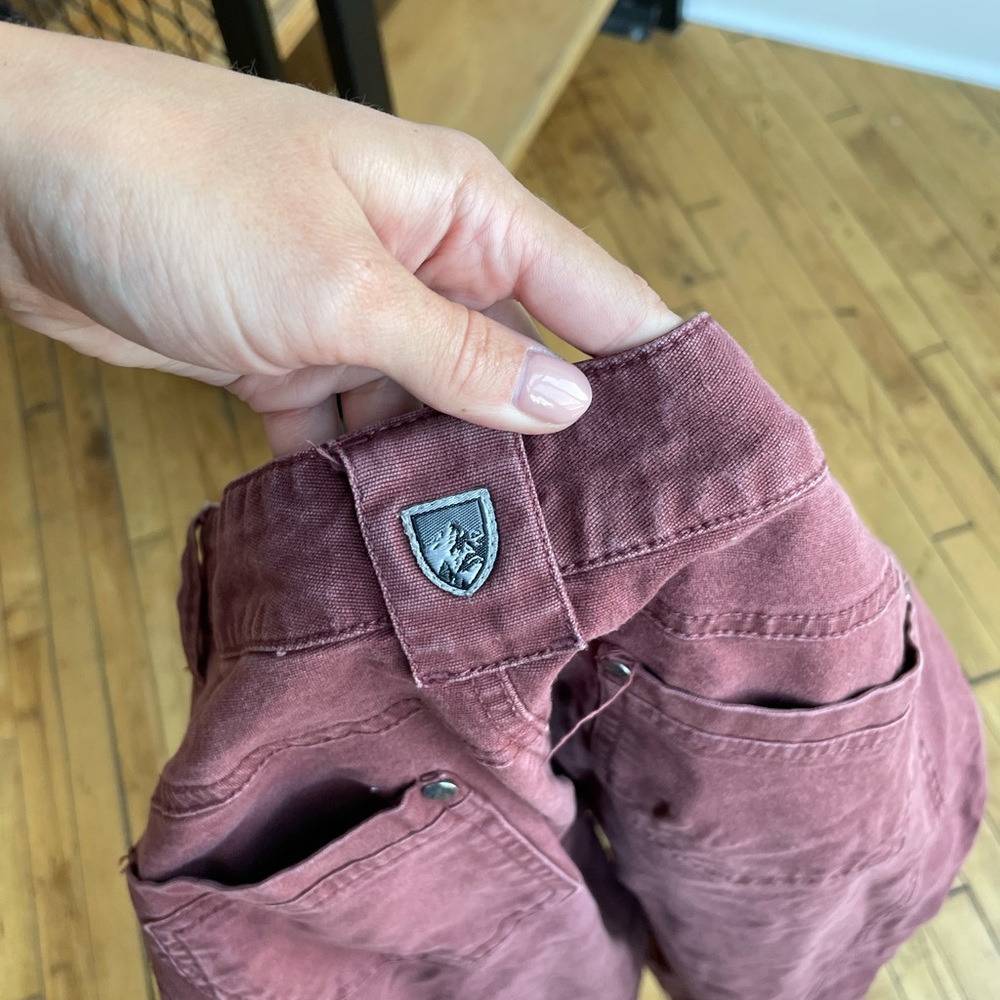 Kuhl Brooke skinny pant in red current size 10 SHORT!